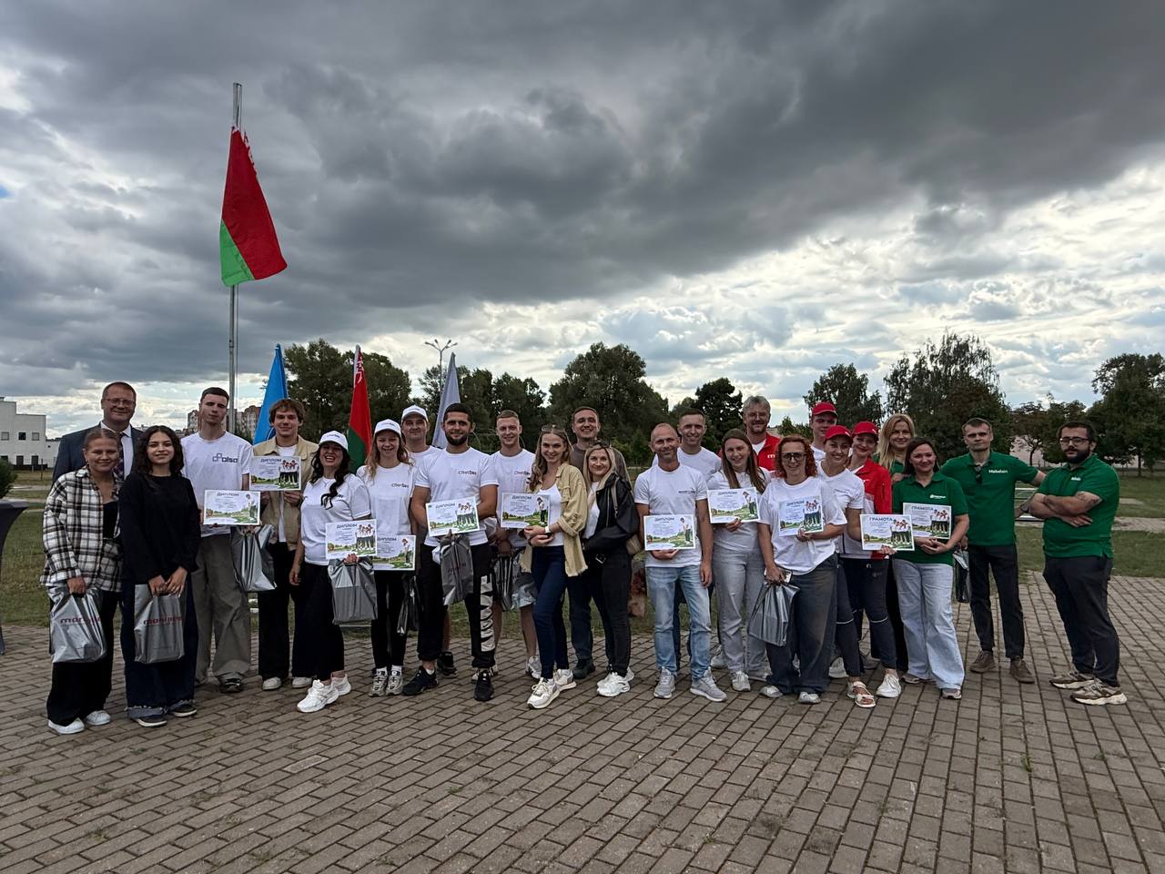 Right on target! The 3rd annual mini golf tournament has concluded.