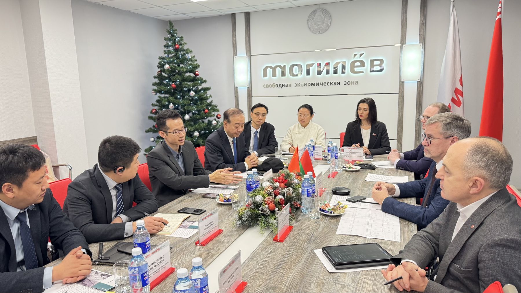 The visit of the Chinese delegation following its participation in the forum "Investment Days of Belarus in China" in Zhengzhou in November 2025