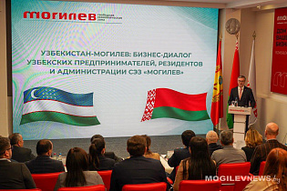 Делегация Узбекистана с рабочим визитом посещает Могилев - Фото 1