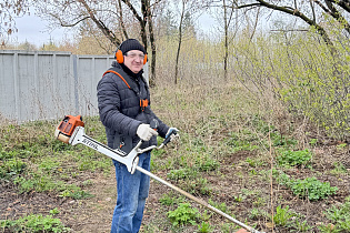 Субботник в СЭЗ «Могилёв»: порядок на благоустроенной территории - Фото 7