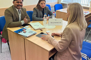 Представитель администрации СЭЗ «Могилев» принял участие в переговорах c индийскими бизнес-кругами, которые прошли в Минском отделении Белорусской торгово-промышленной палаты 17 февраля 2026 г - Фото 1