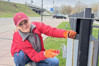 Субботник в СЭЗ «Могилёв»: порядок на благоустроенной территории - Фото 9