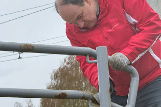 Субботник в СЭЗ «Могилёв»: порядок на благоустроенной территории - Фото 11